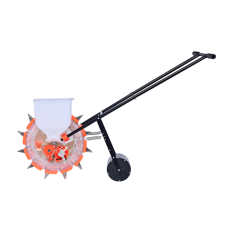 يد دفع اليدين زارع البذور الفول السوداني