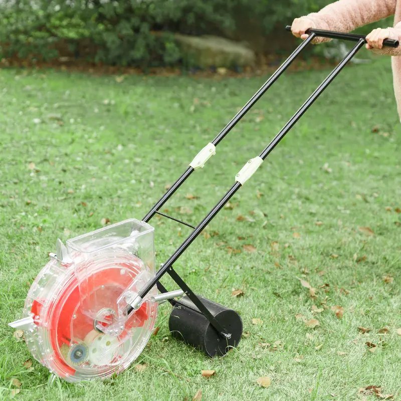 زارع بذرة الذرة شبه السميس Semoir Maï S Engrais Agricultural Machine Vegetable Push Pusher و Transplanters