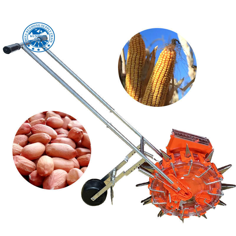 Corn Plantador جميع الخضروات الصغيرة الحفر الحفر الأرز يد بذور