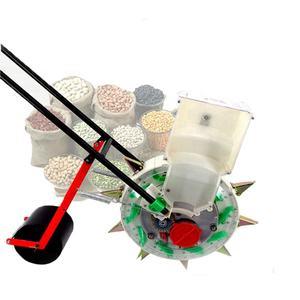 استخدام 4 صفوف يد دفع الخضروات بذور الخضار