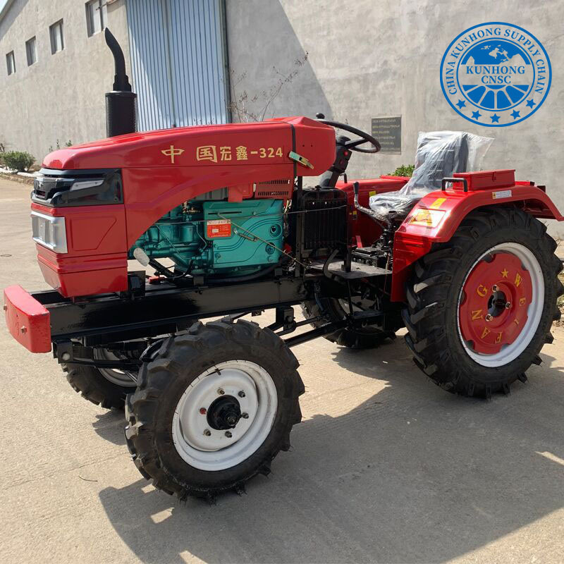 الأحدث متعدد الوظائف 30 40 50 60HP 4x4 Mini Farm جرار بأفضل سعر