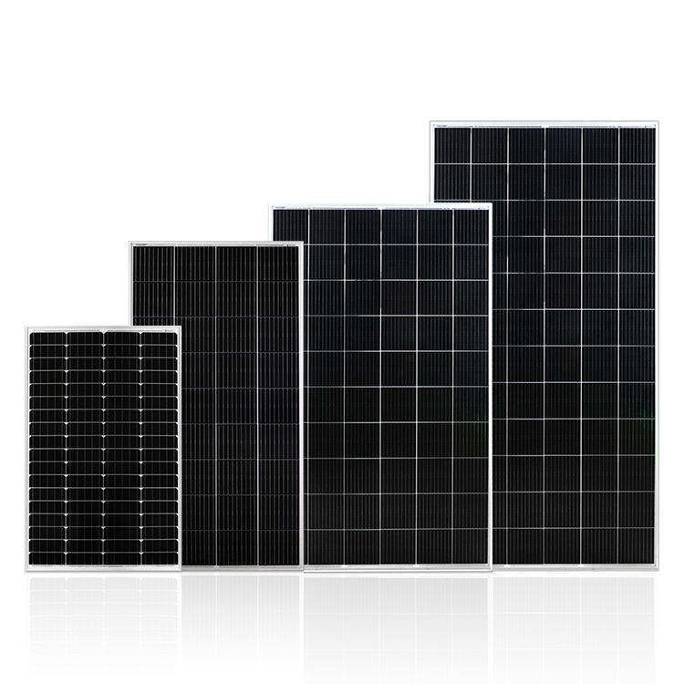 الفئة A 550W182MM أحادية البلورية السيليكون في الهواء الطلق متصل بتوليد الطاقة الكهروضوئية لوحة شمسية