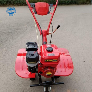 MINI 2 عجلات جرار Tiller Farming Diesel محرك مزارع 7 حصان