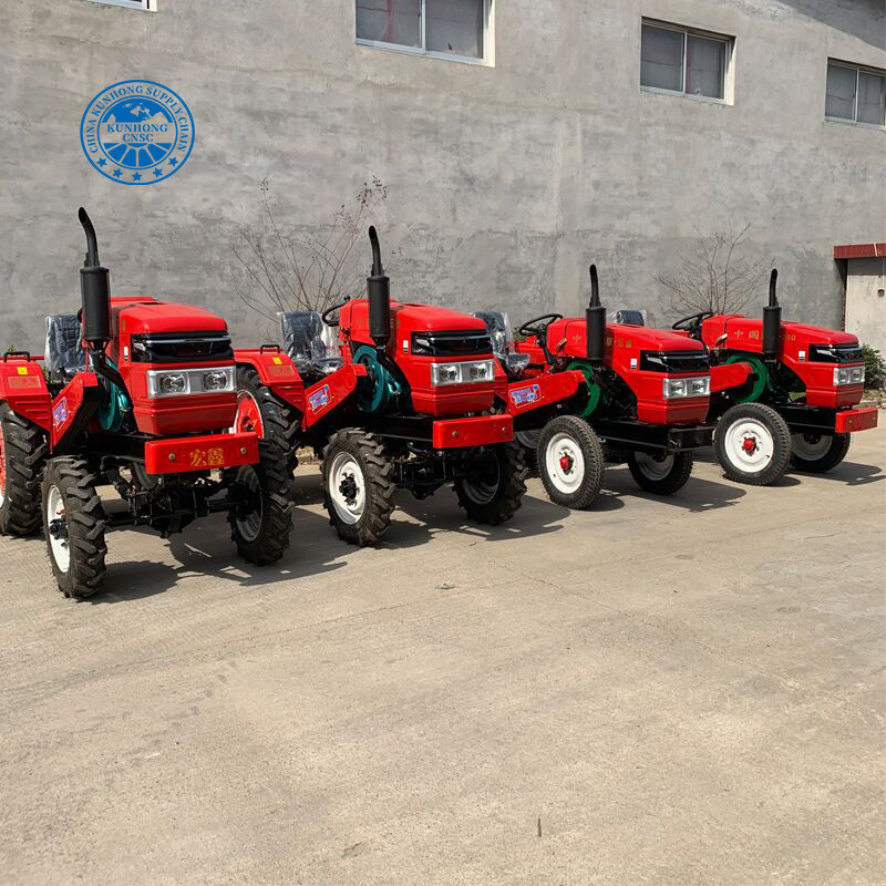 البيع الرخيص والساخن Mini Farm Tractor Plrow متعدد الأغراض جرار Mini Mini