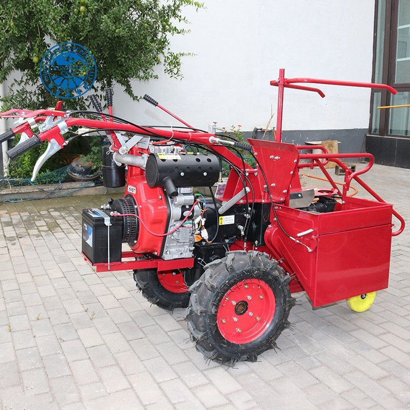Mini Maize Corn Harvester Macher Combine Colling Carvester