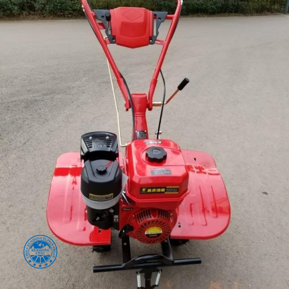 Motor de Gasolina 7hp ، Cultivador Mini Tractor 170F Petrol Engine Mini Tiller