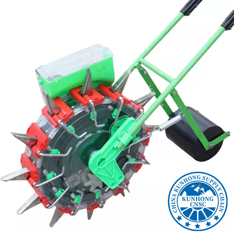 دليل البصل اليدوي الأرز المباشر البذور الدقيق عجلات آلة بذور السمسم