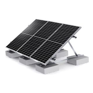 شمسية PV Pann Ground Brackets Brackets Brackets Bollts PV Solar Bracket لنظام التثبيت الأرضي