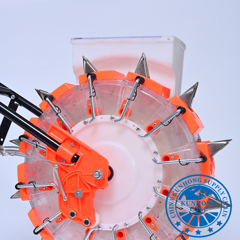 الخضروات بذور الشتائم زارع يد الدفعة اليدوية