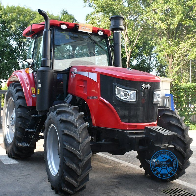 الأتمتة 100HP SUNSHADE جرار الزراعة الزراعية نموذج 85HP مزرعة جرار