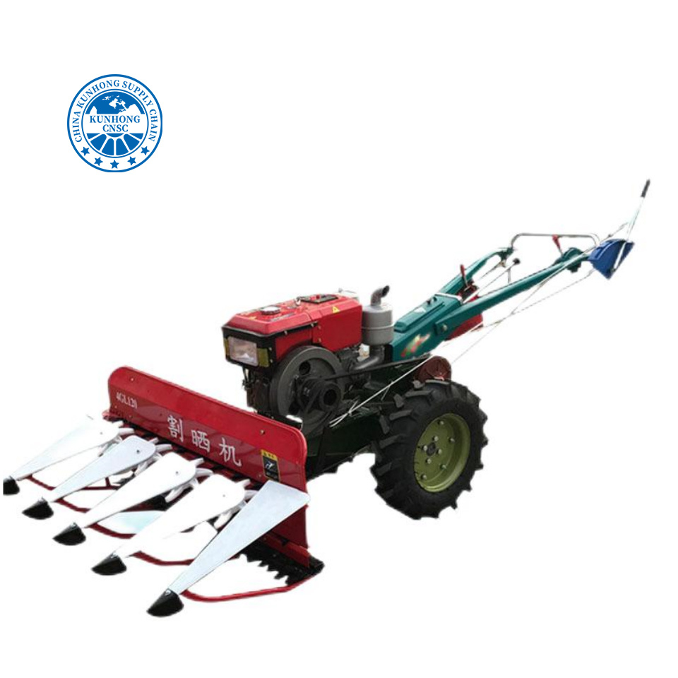 الذرة Sheller 4G100 Mini Harvester Wheat Foebean Rice Reaper