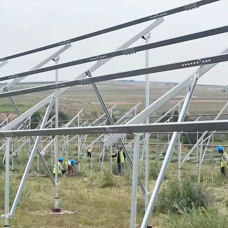 Solar C Channel Steel Solar Solar System Steel 41*41 41*21 Hot Dip Golvanized Solar Bracket