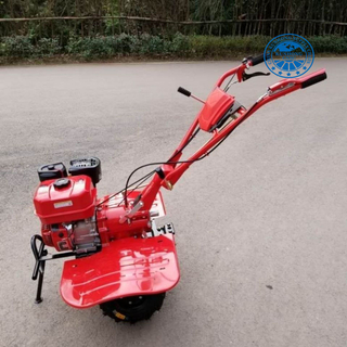 مزارع الديزل MotoCultor اثنين من البنزين ميني تيلر 18 حصان جرار المشي