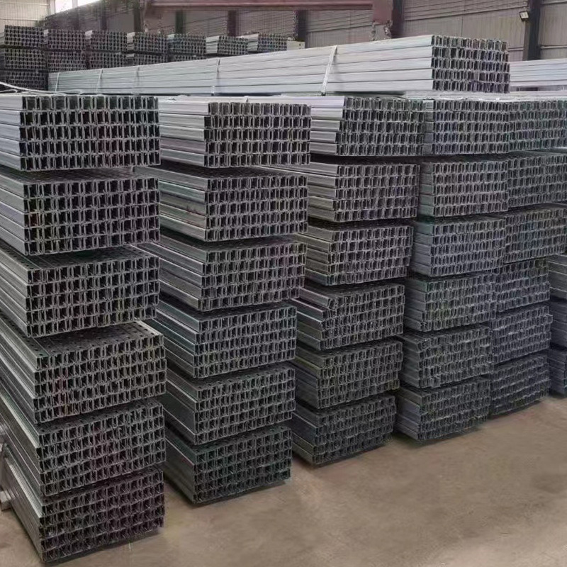 Zinc-aluminum-magnesium نظام الطاقة الشمسية على شكل حرف U.