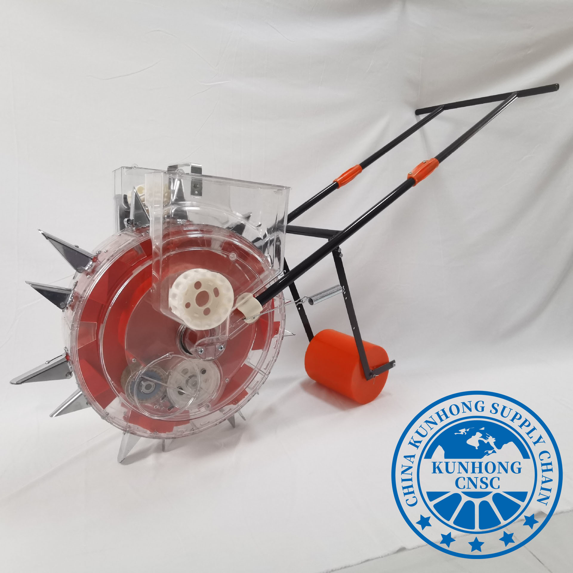 مزرعة استخدام 4 صفوف يد دفع الخضروات بذور الخضار