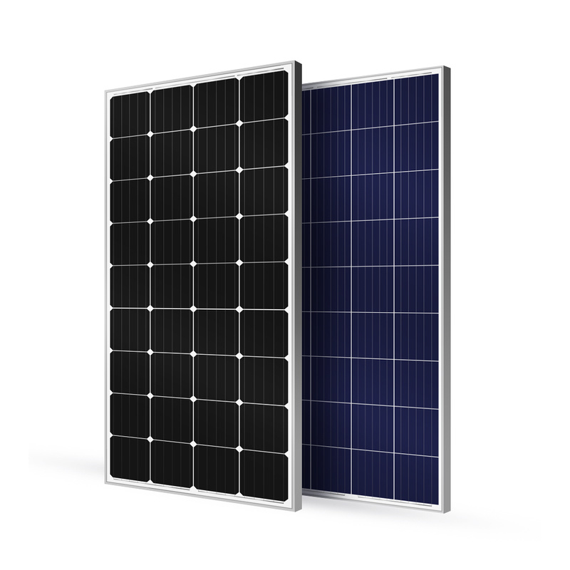 550W All-Black Solar Panel نصف الخلايا أحادي البلورة السيليكون السود