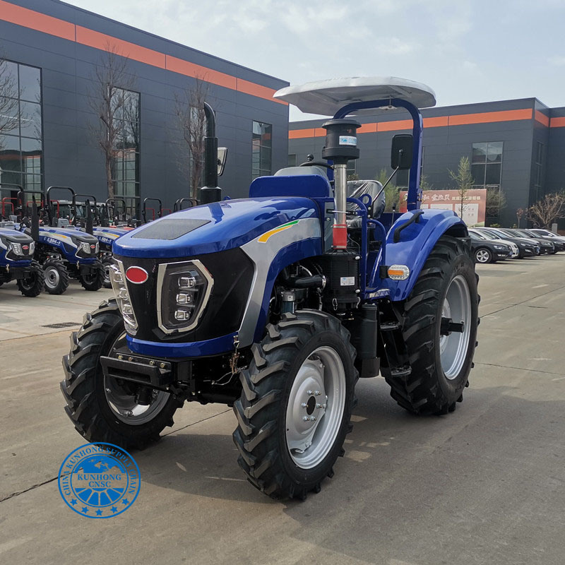 OEM Factory Best Farm Accessories 4 Cylinder Engine 70HP مع جرار المقصورة