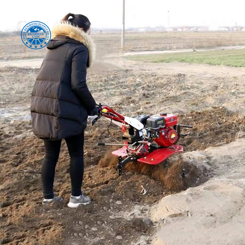 مزرعة جرار ديزل البنزين 7hp 9hp 10hp مزراع
