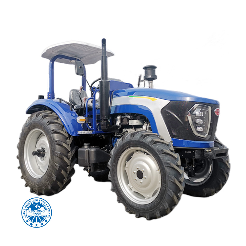 جرارات المزرعة الزراعية جرار اليد المستعملة 4x4wd yto 200hp