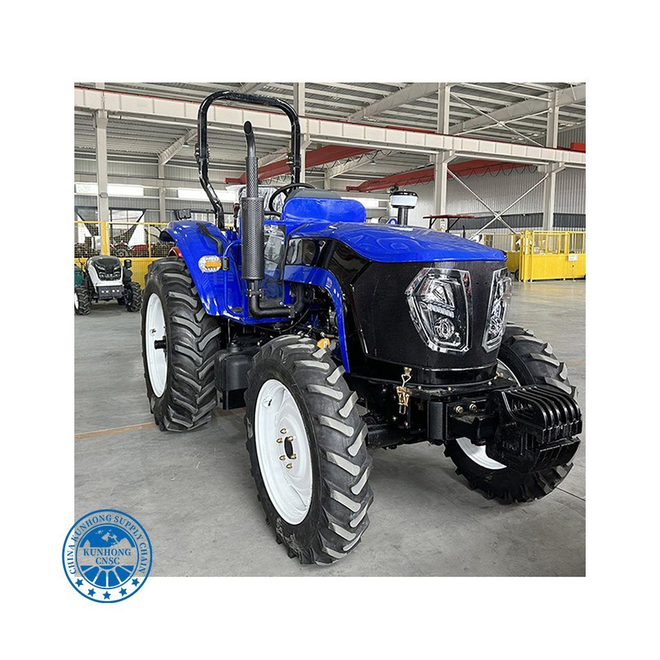 المعدات الماكينة الزراعية الصينية 4 أسطوانات جرار مضغوط 35 حصانًا 4WD