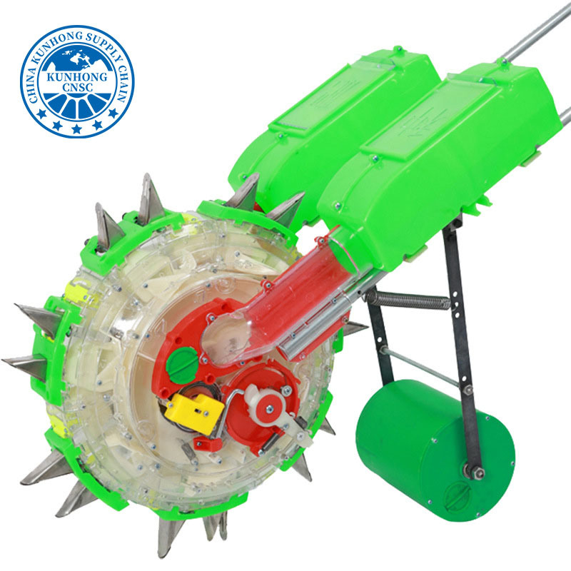 آلة زارع الخضروات الفجل البرسيم اليدوي بذور حبة الذرة