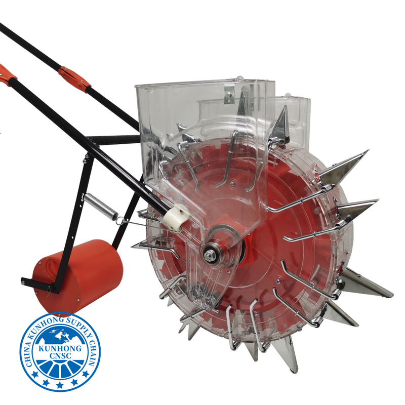 يدوي زارع يدوي آلة الذرة يدفع بذرة بذور الجزر البرسيم البرسيم