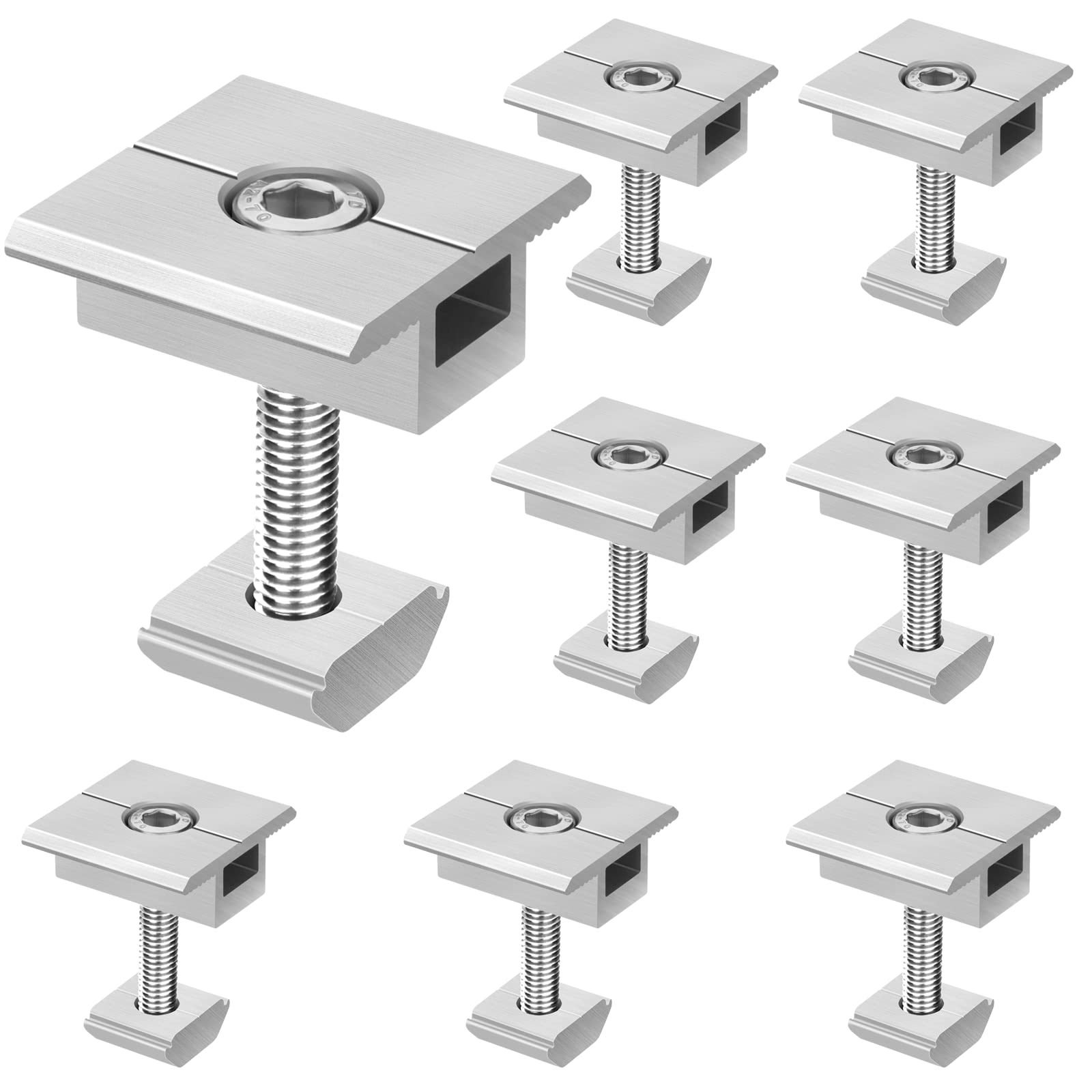 نظام تثبيت الطاقة الشمسية Seamlock الألومنيوم الشمسي لسعة تركيب شمسية عالية الجودة