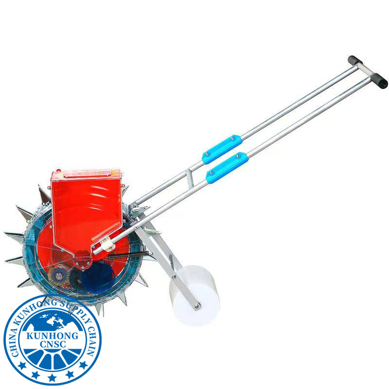 آلة دفع يدوي الخضار ذرة الذرة بذور محصول حبوب الذرة