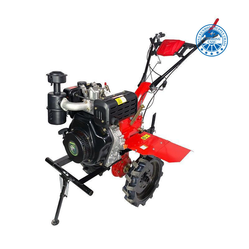 جرار PTO 4 Wheel Mini Tiller Tiller Real Welebox