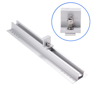 OEM Factory Aluminium Cofltaic Hook Solar Plans Srow Srow Srowing Tiles Mith Mid Clamp Brackities Rail Accessories