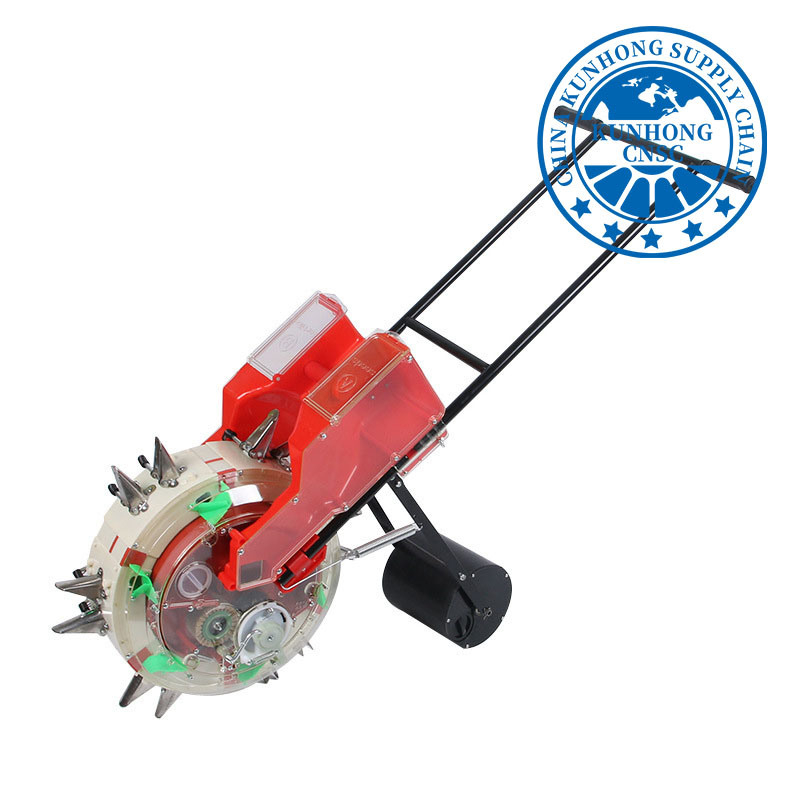 زراعة حقول الذرة فول الصويا يدفع يد الزراعة الزراعية زارع زارع البذور