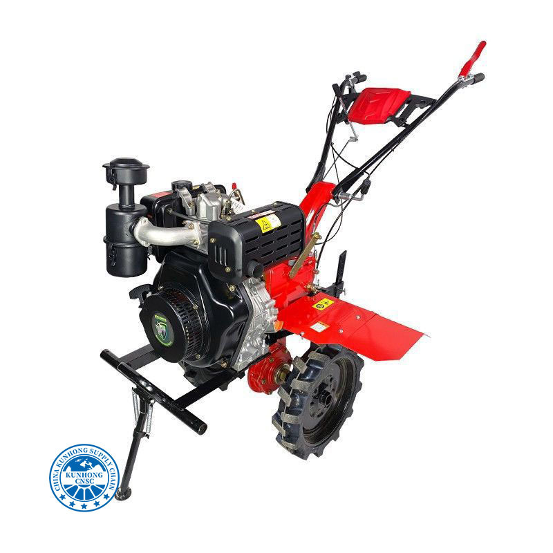 مزارعي جرار المزرعة 7HP 9HP Moto Cultor Mini Rotary Tiller