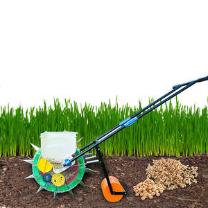 معدات الآلات المزرعة أداة حديقة يدوي دفع الخضار زارع زارع البصل بذور البصل