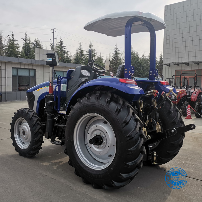المصنع مباشرة 25hp 4WD جرار عجلة المزرعة مع سيارة أجرة محرك الأقراص