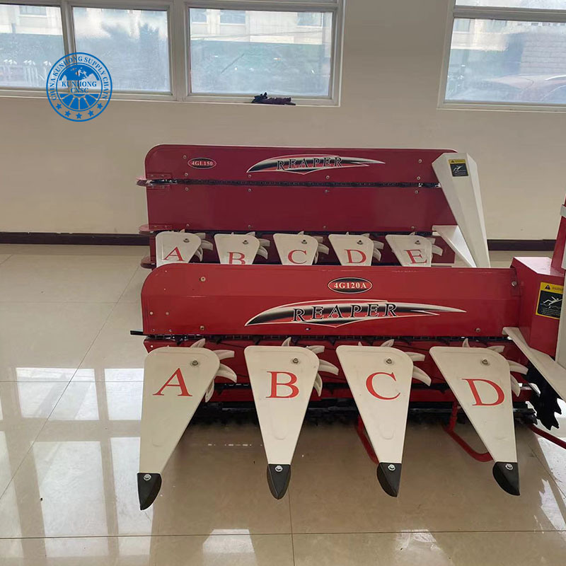 البيع الساخن الصين المشي ذاتية المشي المشي خلف القمح رايس الذرة حصاد الحصاد