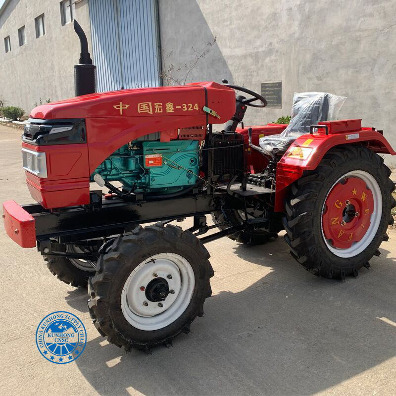 الصين 50HP MALN MOWER 4X4 جرار صغير مع جرار Loader Loader Backhoe