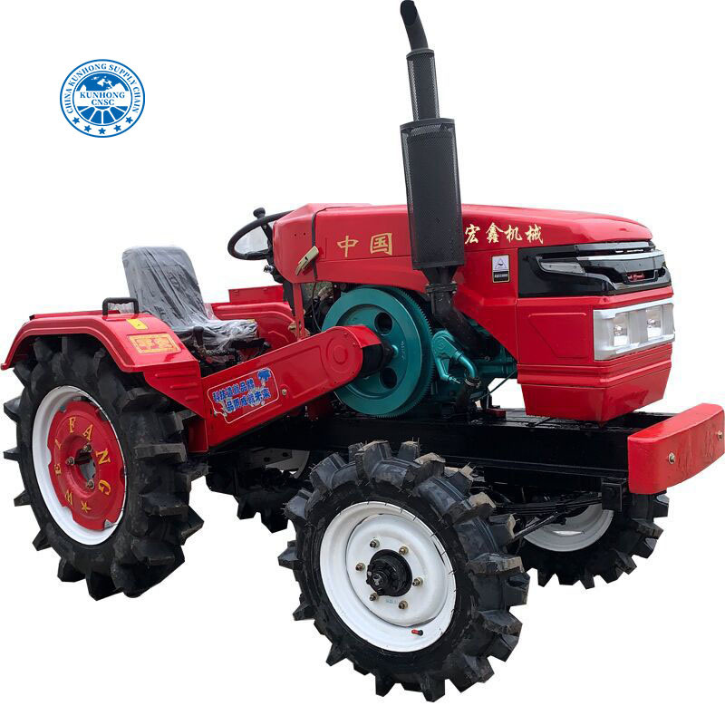 الآلات الزراعية الصينية الرخيصة 8-100hp جرارات مزرعة صغيرة للزراعة