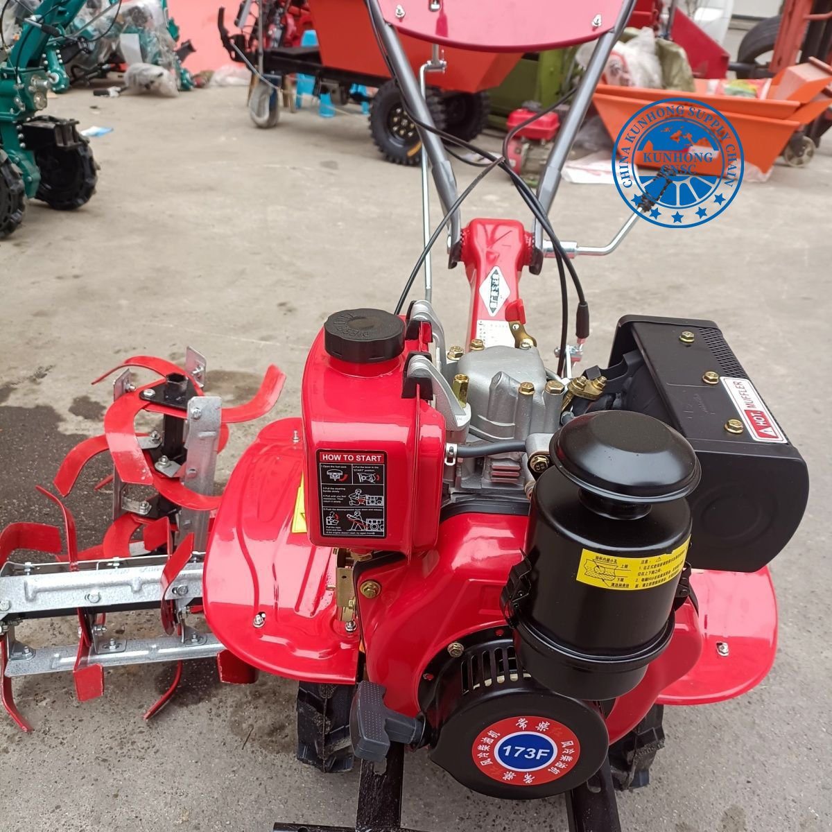 Tractor PTO Machine Tillers Tillers Motobineuse Roto Agriculture Tiller