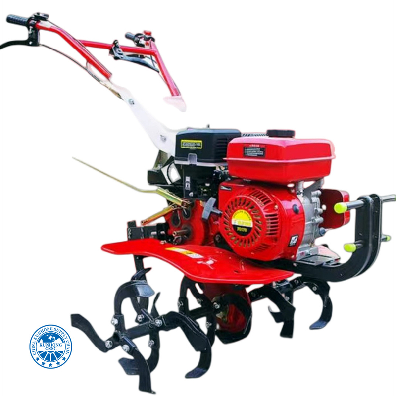 Mini Tractor Hot Sale 7hp مصمم حديثًا حارث البنزين الصغير