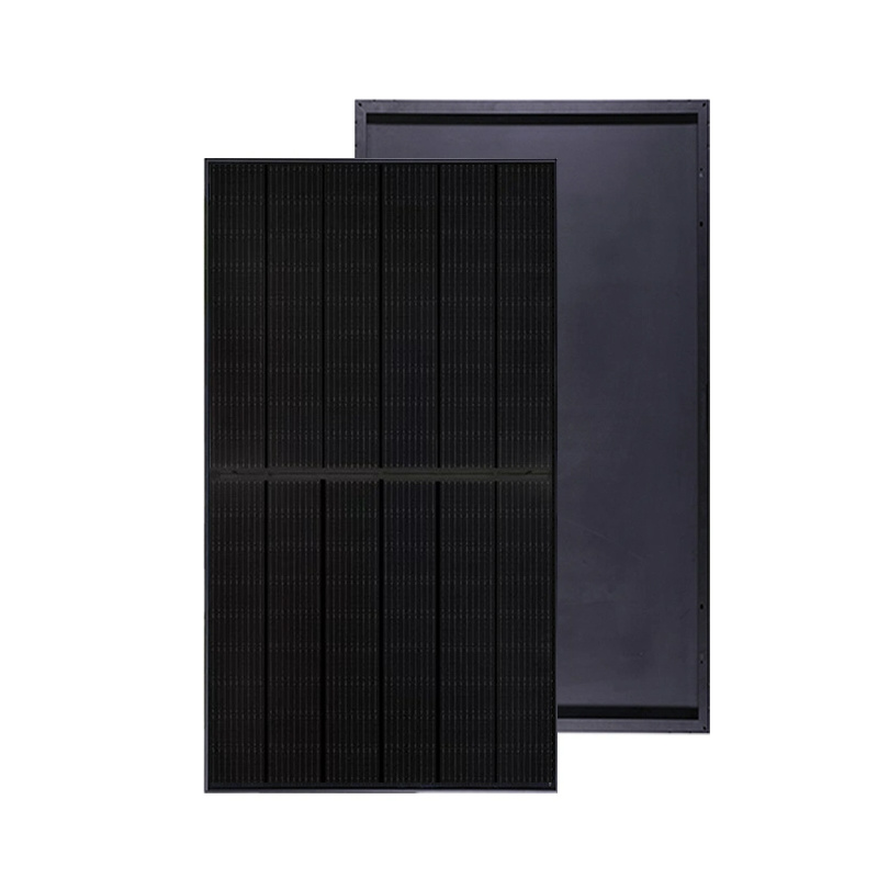 Double Glass 650W Solar Panel 12V24V PhotovoltoiceLticeClectric System لوحة توليد الطاقة الشمسية في الهواء الطلق