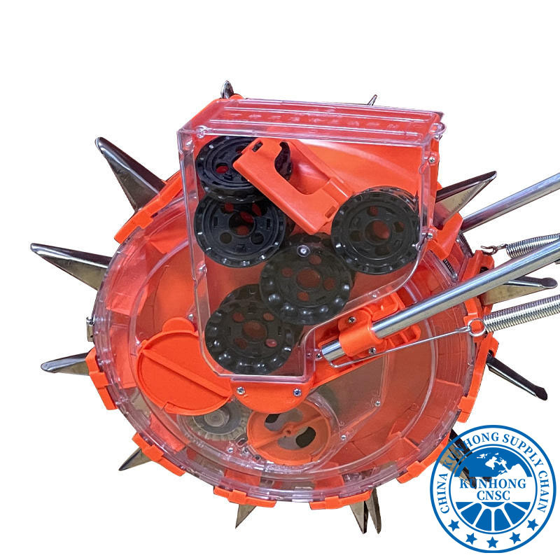 الأسمدة 2 صفوف يد الضغط على بذور الذرة