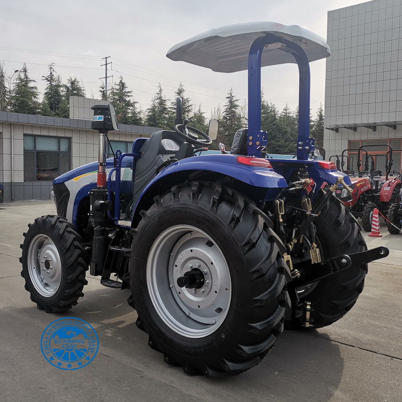 OEM Factory Best Farm Accessories 4 Cylinder Engine 70HP مع جرار المقصورة