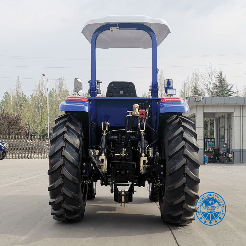 الزراعة 4 عجلة جرار صغيرة صغيرة 4x4 مزرعة مزرعة 4HP 4WD جرار
