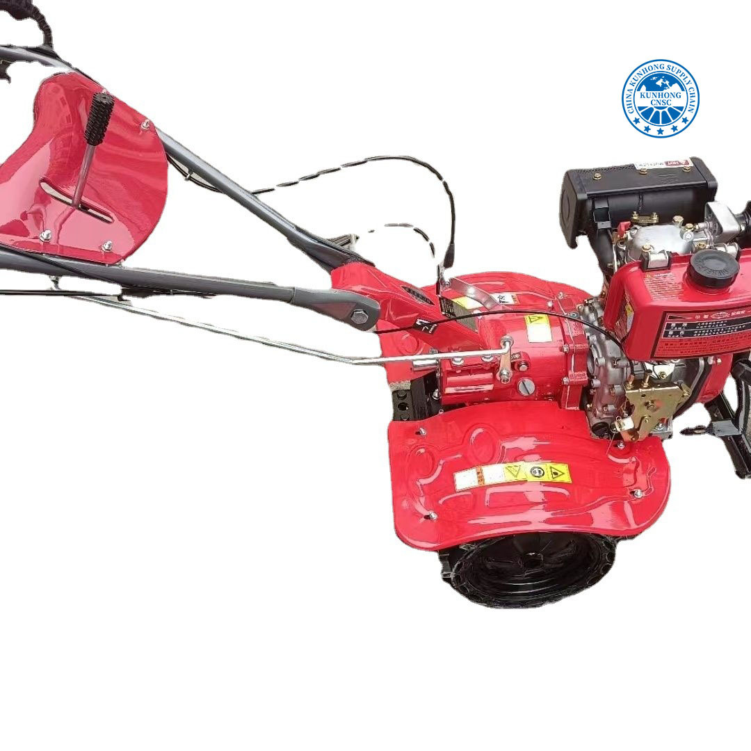 الماكينة دوارة الحراثة motobineuse roto mini rotary tiller الزراعة الزراعية