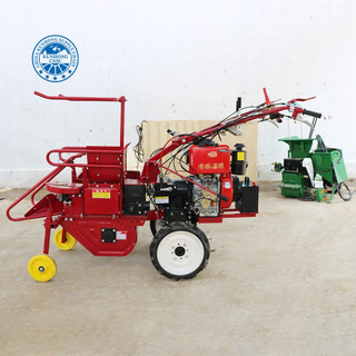 تصميم جديد للبيع الساخن Mini Maize Harvester Small Maize Harvesting