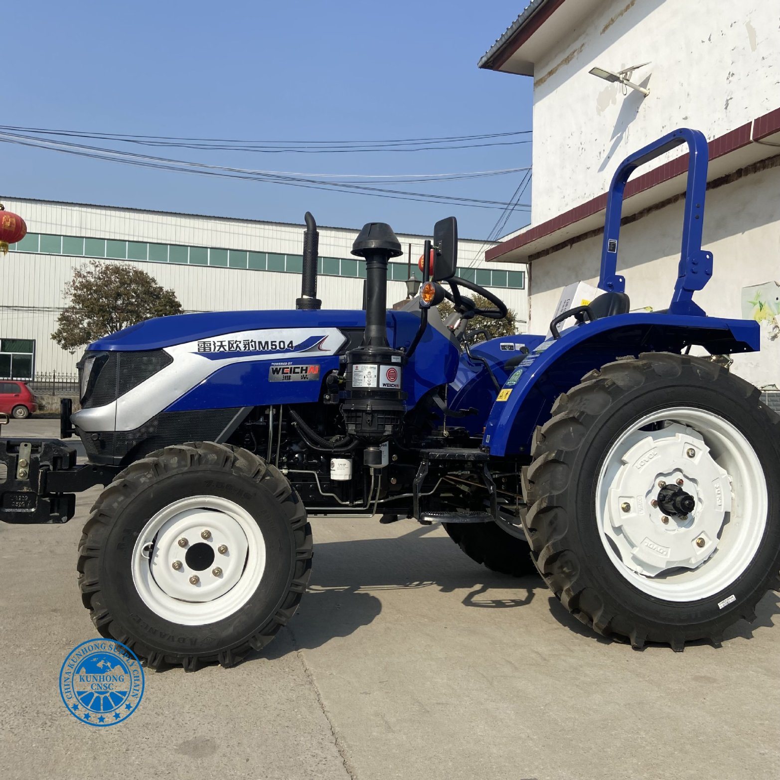 شركة China Tractor Tractor Brand رباعي العجلات الآلية الزراعية المستخدمة مستعملة