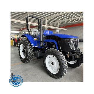 يستخدم الثانية 70 حصانًا 80hp 4x4wd مزرعة حديقة الزراعة جرار صغير