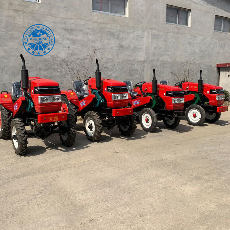 جرارات المزرعة الزراعية جرار اليد المستعملة 4x4wd yto 200hp