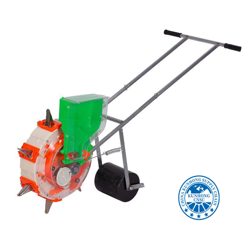 البطاطا والفول السوداني وفول الصويا والطماطم يزرع الخضار باستخدام البذور المغطاة باليد