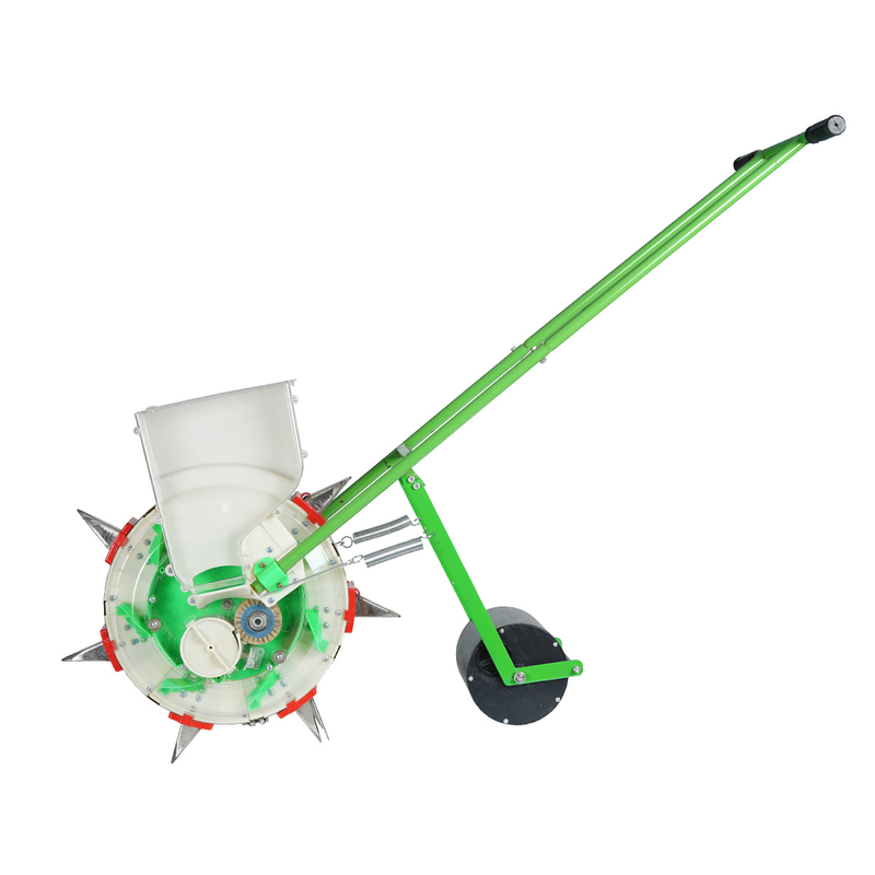 يد دفع يدوي بذرة زارع الذرة بذور الذرة متعددة الصفوف للفول السوداني